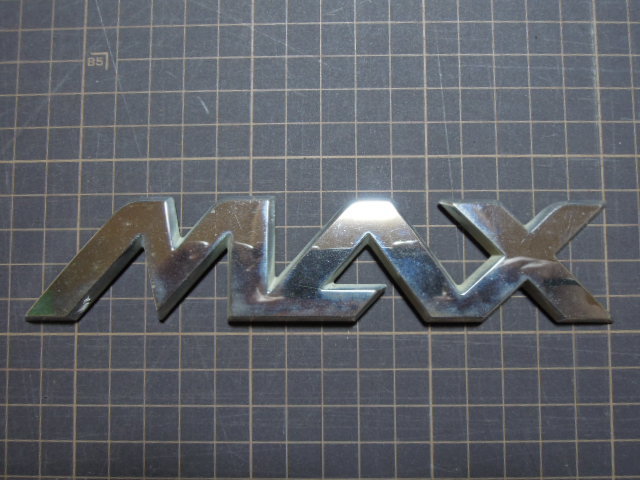 ダイハツ 純正 マックス MAX 車名 エンブレム 16.5cm×3.5cm 中古 211253拍卖