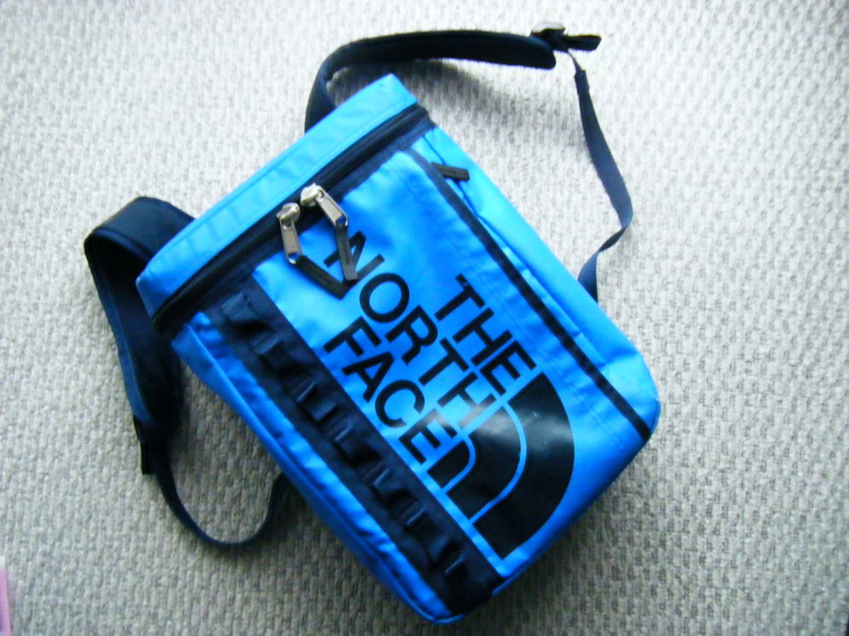 ☆THE NORTH FACEノースフェイス リュック バックパック ボックス型 ブルー系拍卖
