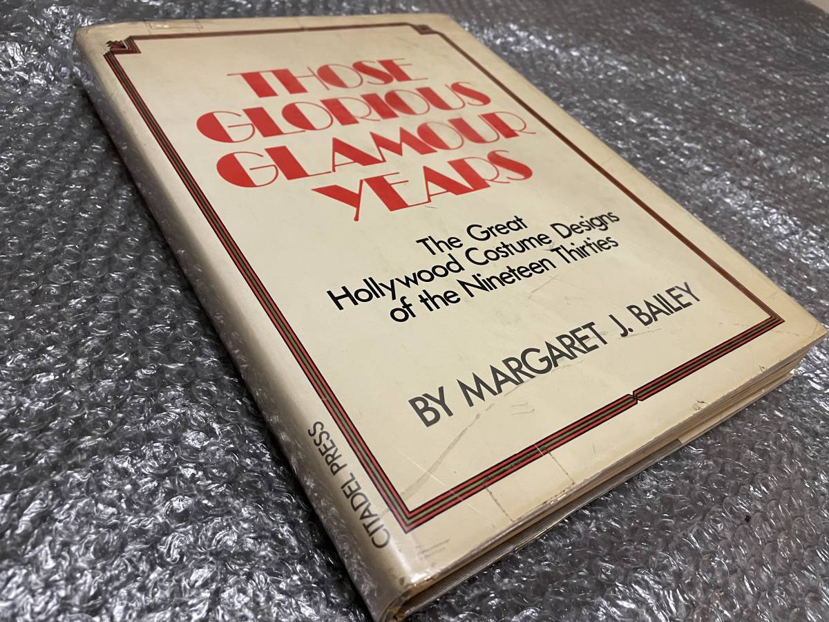 洋書★1930年代の映画コスチューム【作品集】★衣装★ハリウッド黄金期 ジーン・ハーロウ マレーネ・ディートリッヒ★初版本 豪華本拍卖