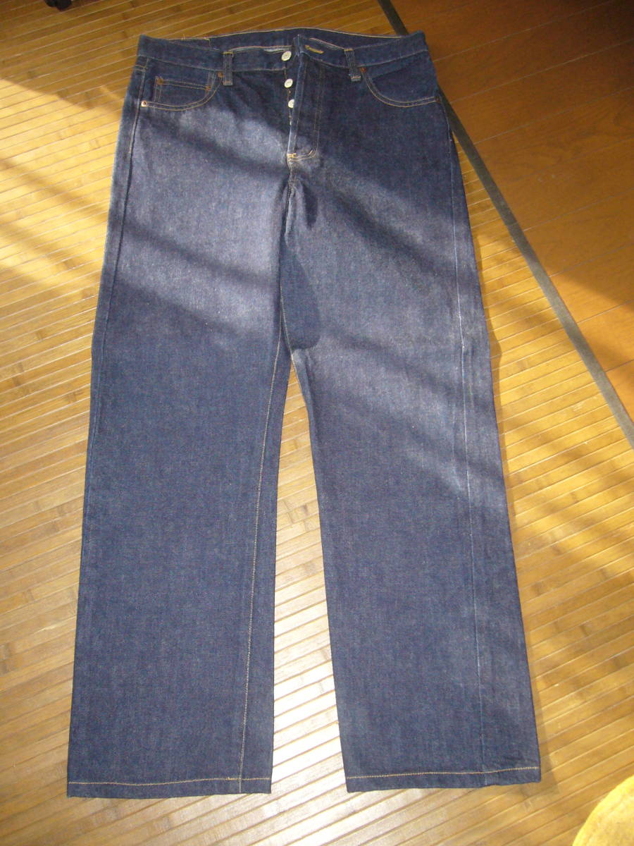 522-250若♂: GEORGES RECH ジョルジュレッシュ ストレートジーンズ イトキン size.40 色.インディゴ拍卖