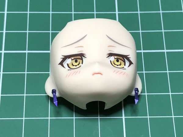 ねんどろいど パーツ バンドリ! ガールズバンドパーティ! 湊友希那 ステージ衣装Ver. 顔 表情 照れ顔 N03拍卖