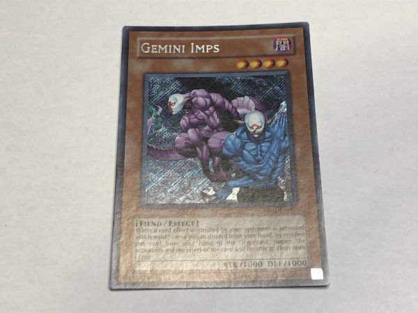 遊戯王 PP01 ヂェミナイ・デビル 英語 シークレット拍卖