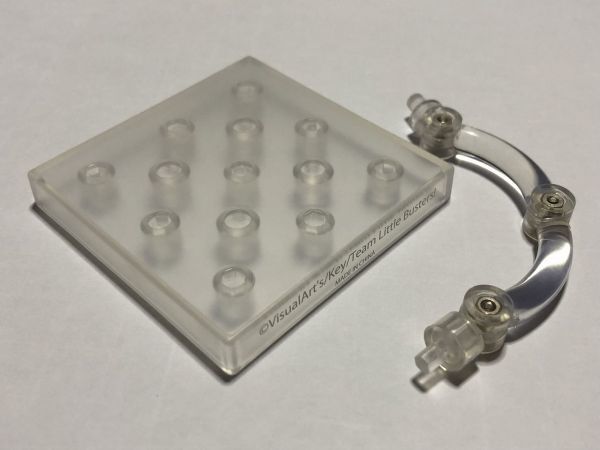 ねんどろいど パーツ リトルバスターズ! 棗鈴 台座 四角型/透明拍卖