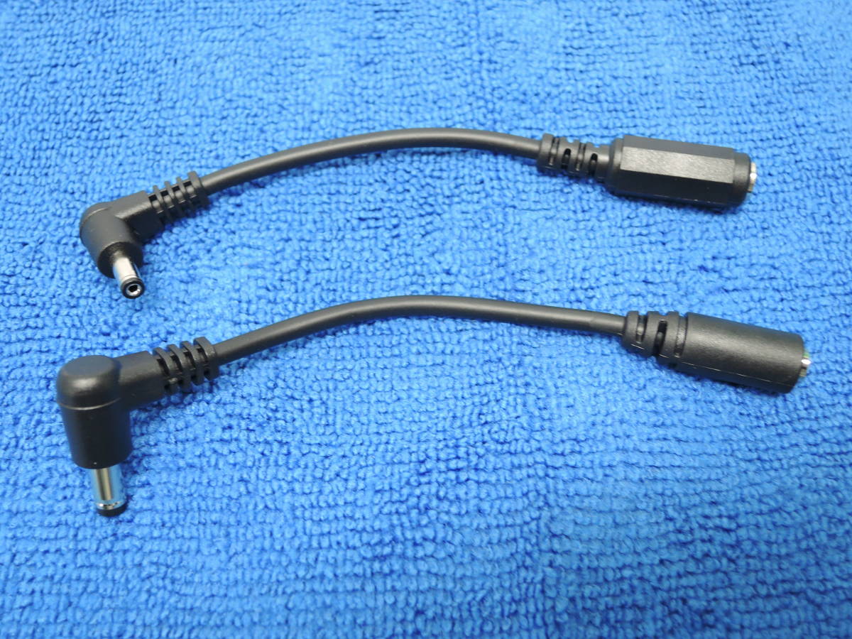 【即納】 サンエスバッテリー→サーモクラフト・電熱パッド : バートルバッテリー→ワークマン・ヒーターベスト 変換ケーブル 2本セット ①拍卖