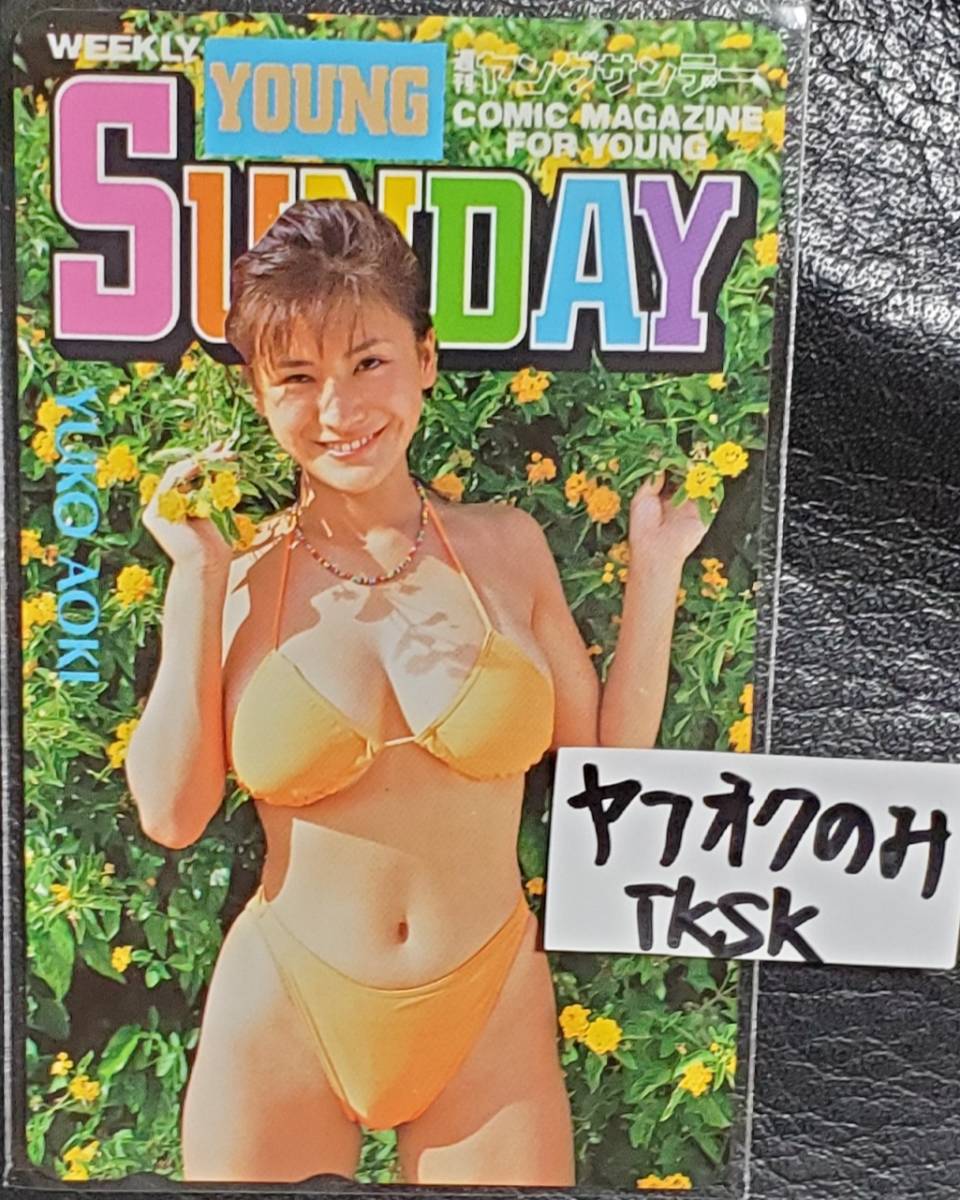 即決 ヤングサンデー 抽プレ テレカ 青木裕子 拍卖