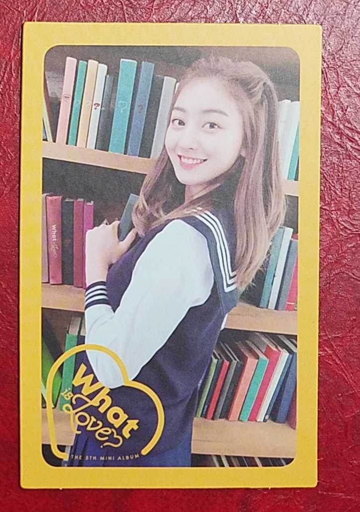 TWICE ジヒョ What is Love? トレカ B 即決 Jihyo トレーディングカード トゥワイス フォトカード 5th Mini Album拍卖