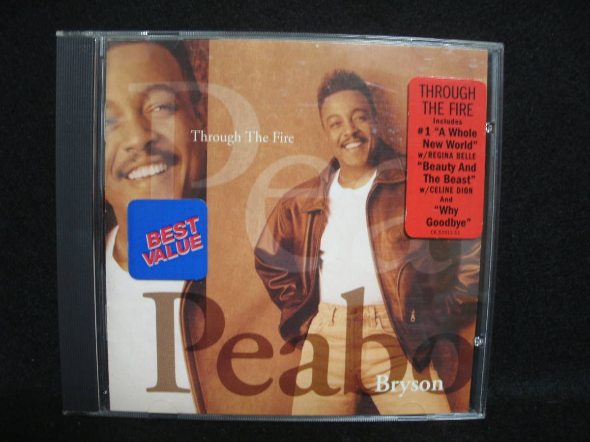 ●送料無料●中古CD● PEABO BRYSON / ピーボ・ブライソン / THROUGH THE FIRE拍卖