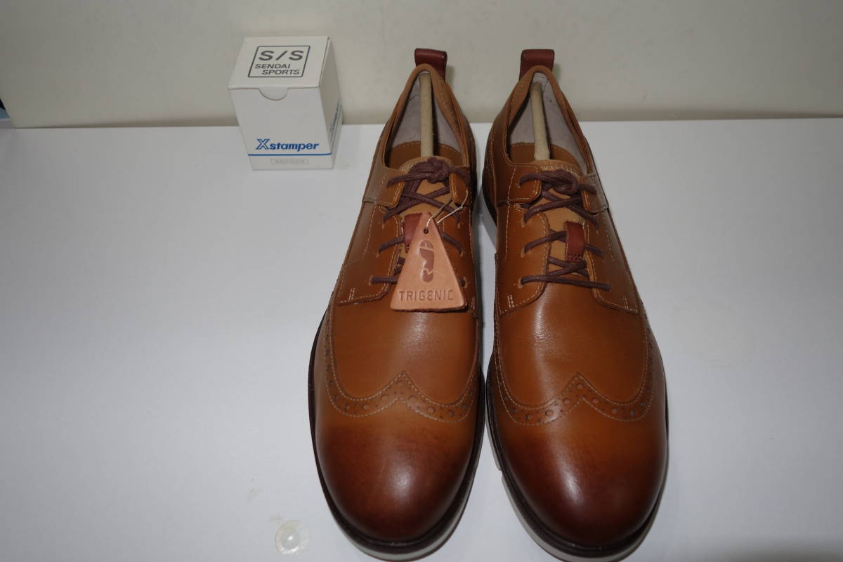 【新品未使用品】クラークス Clarks 革靴 Trigen Limit 26.0cm ブラウン拍卖