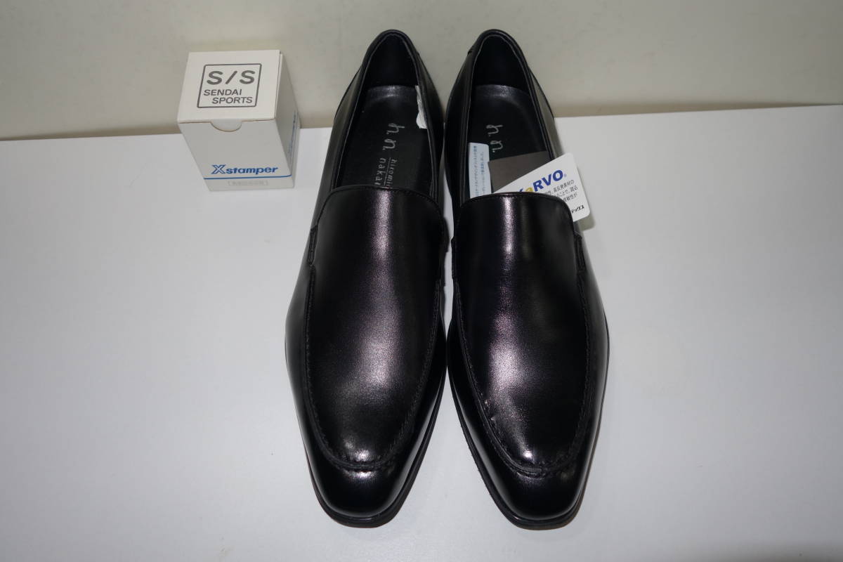 【新品未使用品】ヒロミチナカノ hiromichi nakano 487H ブラック 26.0cm拍卖