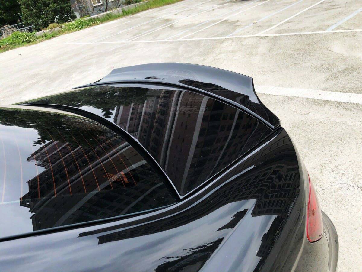 ベンツ Cクラス W204 セダン リアトランクスポイラー未塗装 無地 2018-2013 拍卖
