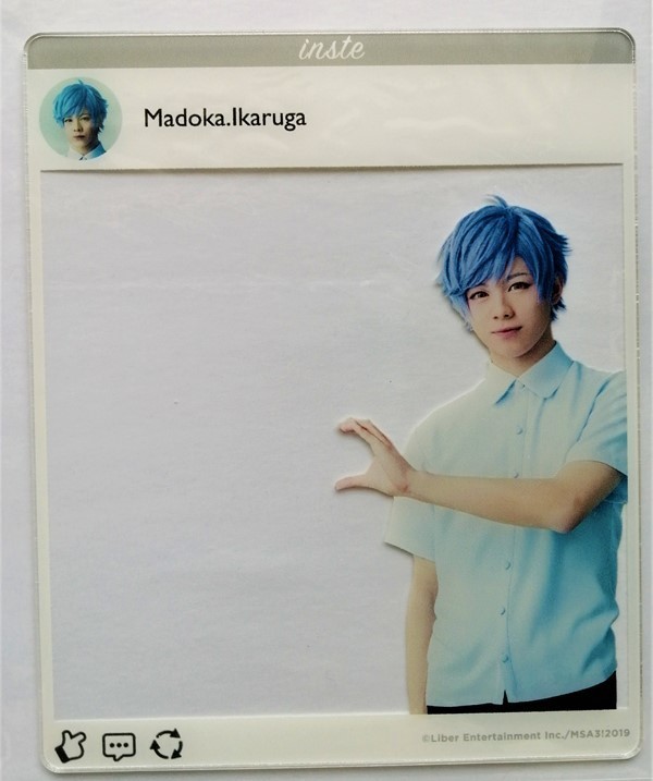 中古 宇佐卓真(斑鳩円) 『 ランダムアクリルクリアカード ノーマルver 』「MANKAI STAGE『A3!(エースリー)~SUMMER 2019~拍卖