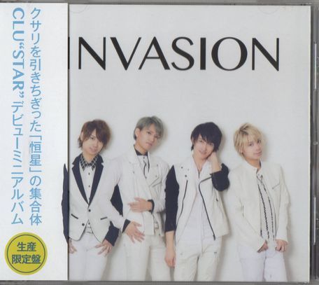 帯付CD★CLUSTAR. /INVASION★生産限定盤拍卖