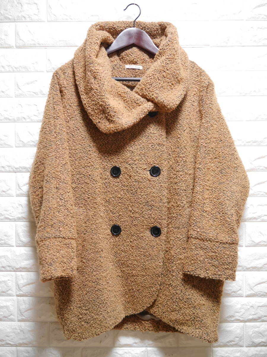 A347 ◇ Anna Kerry | アンナケリー コート 茶系 中古 サイズ38拍卖