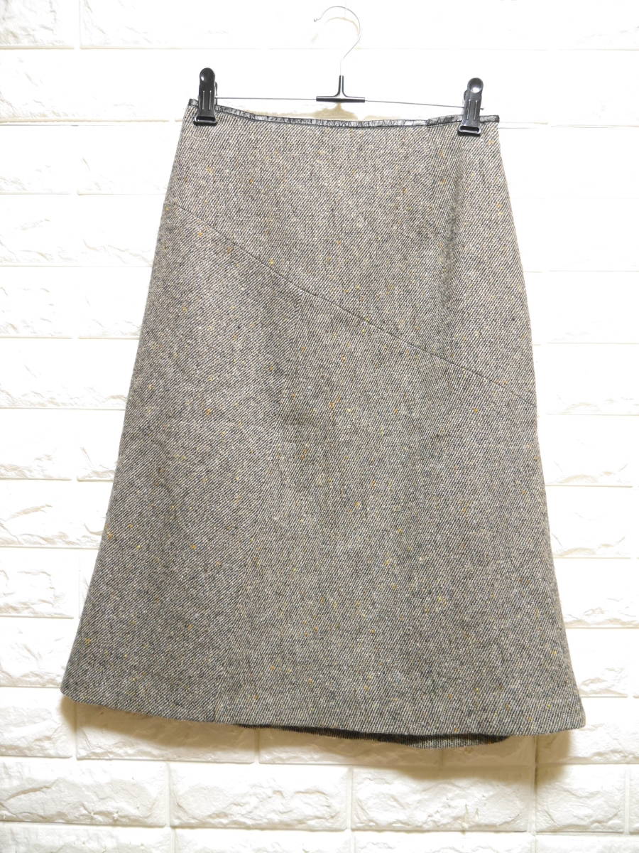 A359 ◇ INDIVI | インディヴィ スカート 茶系 中古 サイズ36拍卖