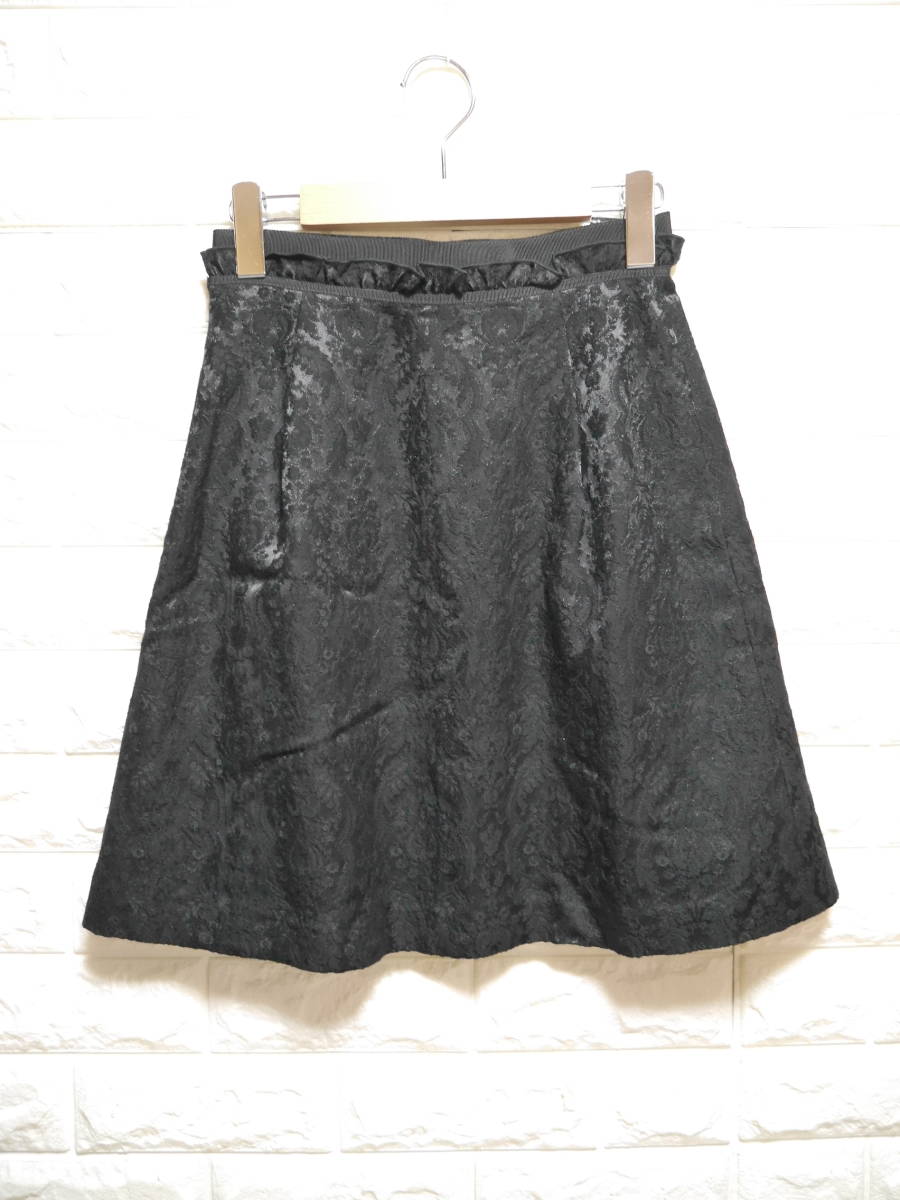 A357 ◇ Dear Princess | ディアプリンセス 台形スカート 黒 中古 サイズ表記なし拍卖