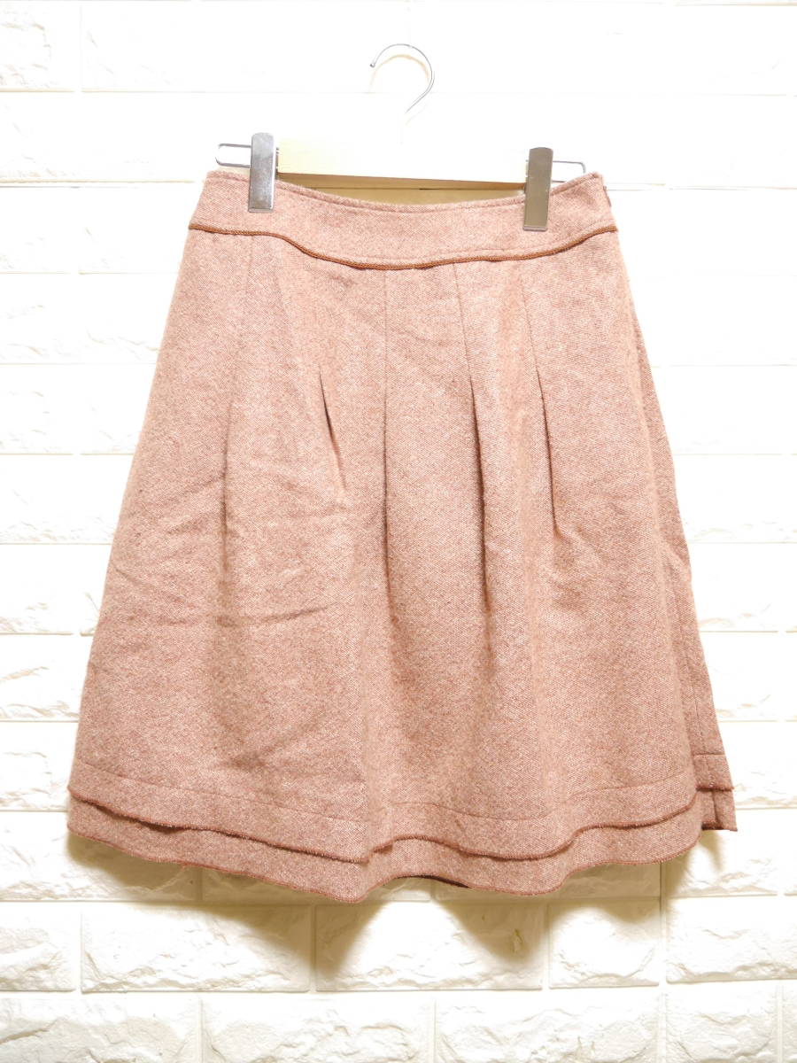 A360 ◆ EMMA JAMES | エマジェイムス フレアスカート 赤系 中古 サイズ64拍卖