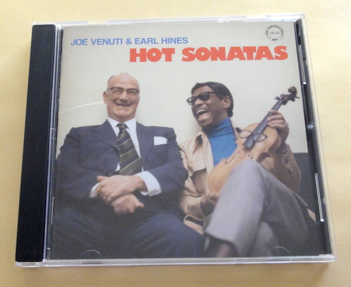 Joe Venuti & Earl Hines / Hot Sonatas CD ジャズ ピアノ ヴァイオリン アール・ハインズ拍卖