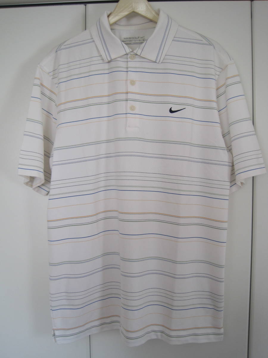 NIKE GOLF ナイキゴルフ ポリエステル ポロシャツ L拍卖