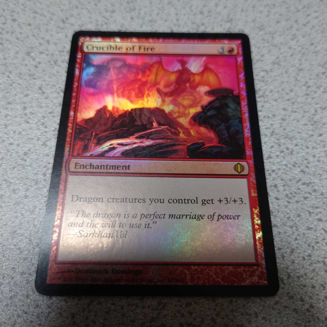 MTG ALA 火のるつぼ 英語foil 一枚 即決拍卖