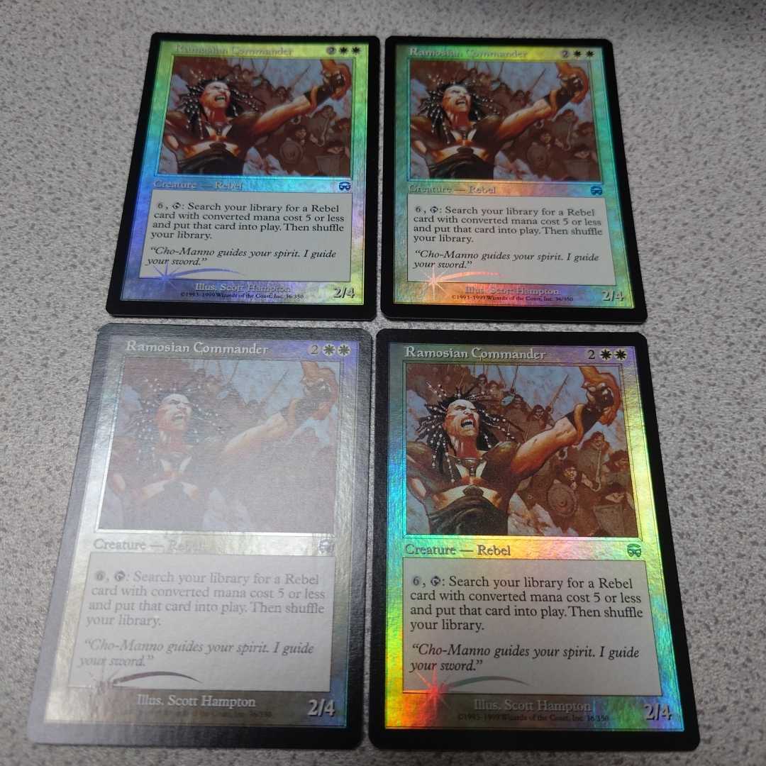 MTG MMQ レイモス教の団長 英語foil 四枚セット 即決拍卖