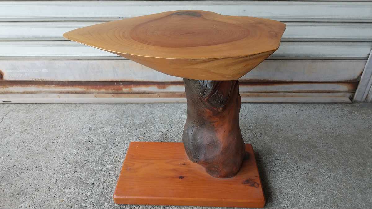 置物台 植木台 木製 高さ40cm 木製 横44cm レトロ アンティーク 奥行き28cm拍卖