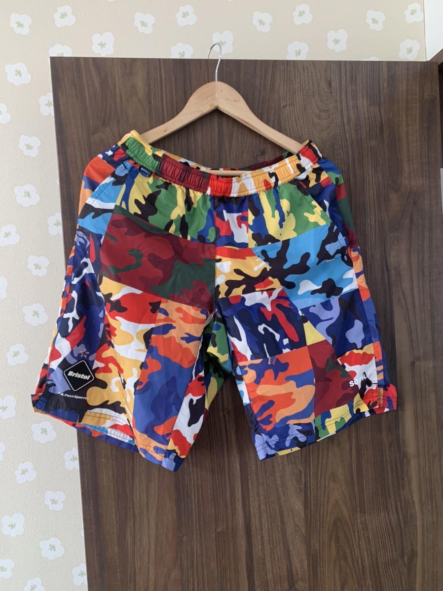 美品!FCRB ブリストル ソフ マルチ ショーツ ナイキ シュプ好きに拍卖