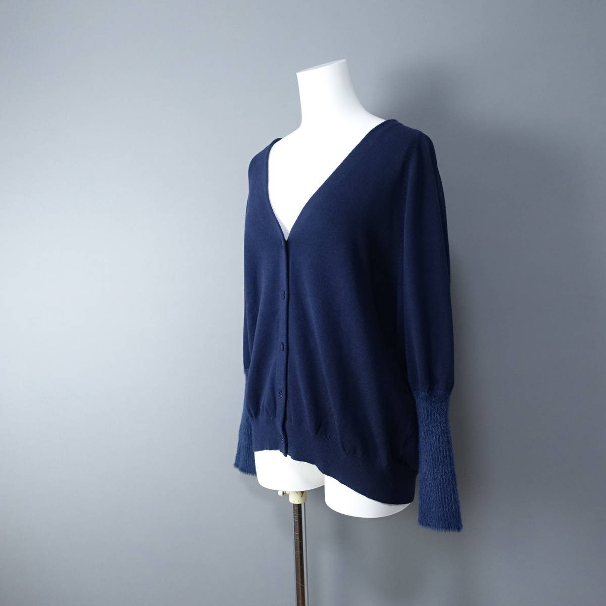 le chanter/ルシャンテ/38/カーディガン/ネイビー/紺/レディースM相当/拍卖