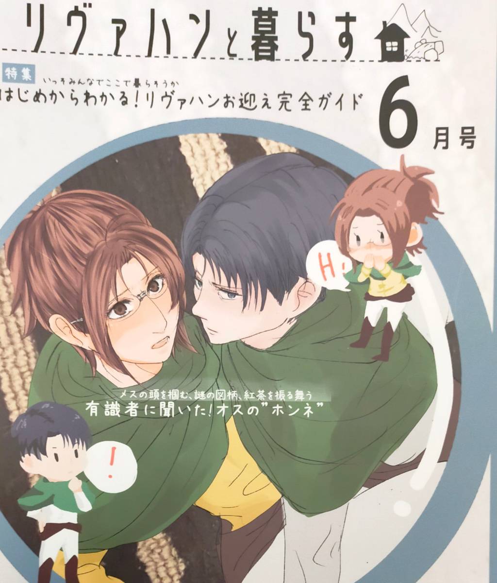 進撃の巨人【リヴァハンと暮らす】リヴァイ×ハンジ リヴァハン拍卖