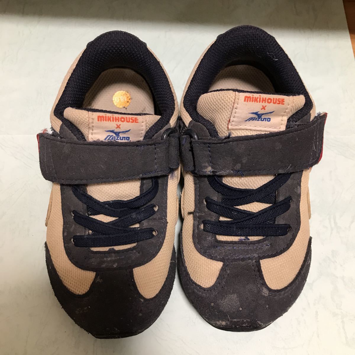 【中古】MIKI HOUSE ミキハウス ミズノコラボシューズ 16.0cm拍卖