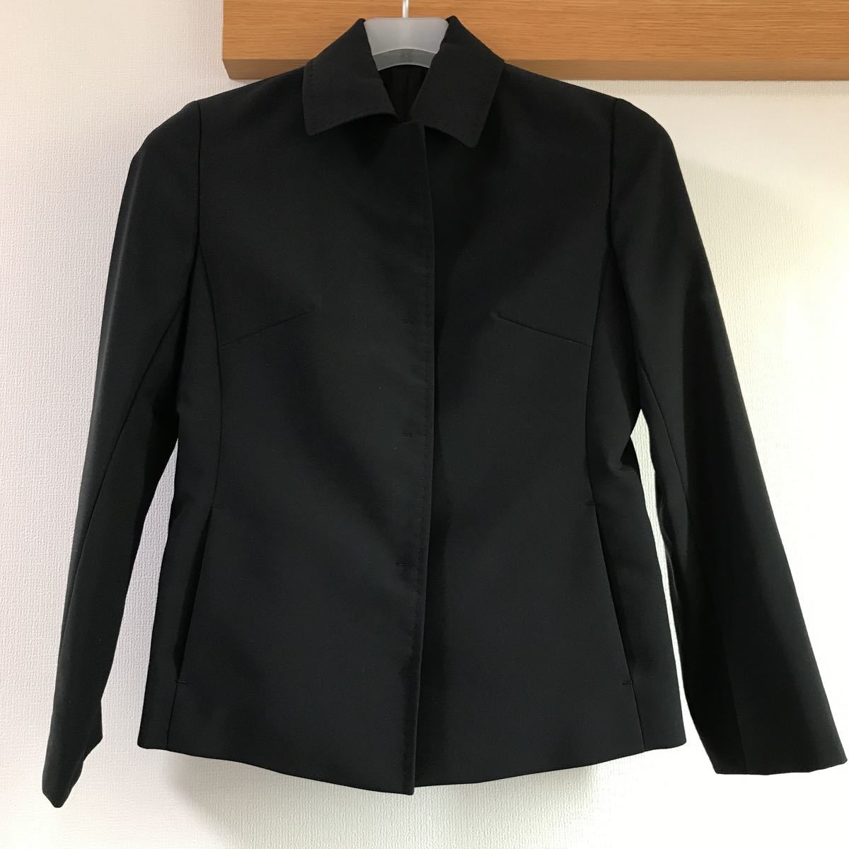 【中古】INED イネド ジャケット サイズ2 ブラック拍卖