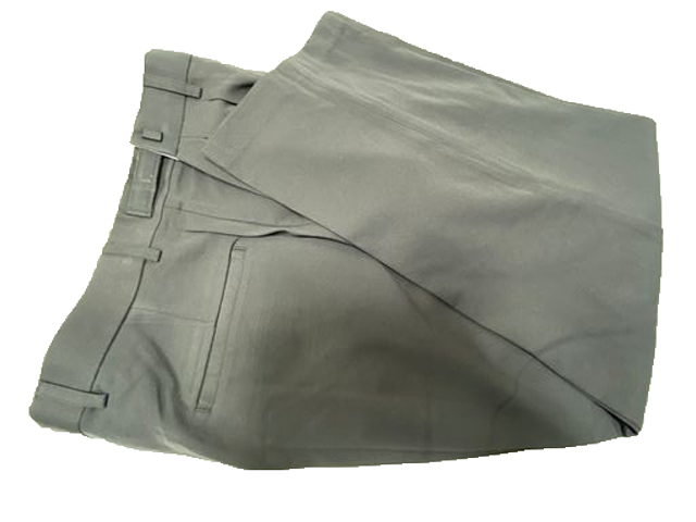 【送料無料】撥水/ストレッチ/ウエストアジャスター付/スラックス/M(74-80) 股下65cm/グレー/b611拍卖