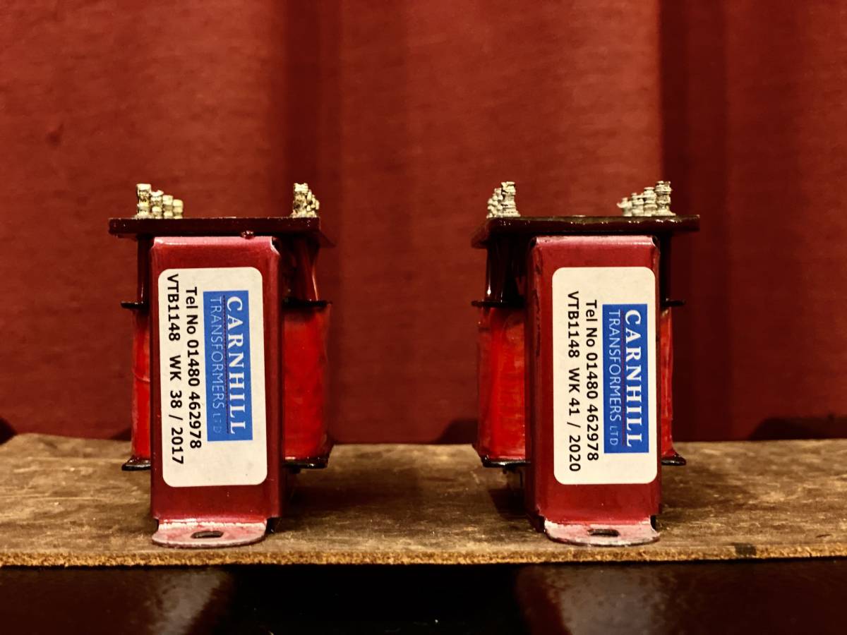 (新品仕様書付き)CARNHILL VT1148 X 2台 OUTPUT TRANCEFORMER NEVE トランス カーンヒル マスタリング マリナー MARINAIR 拍卖