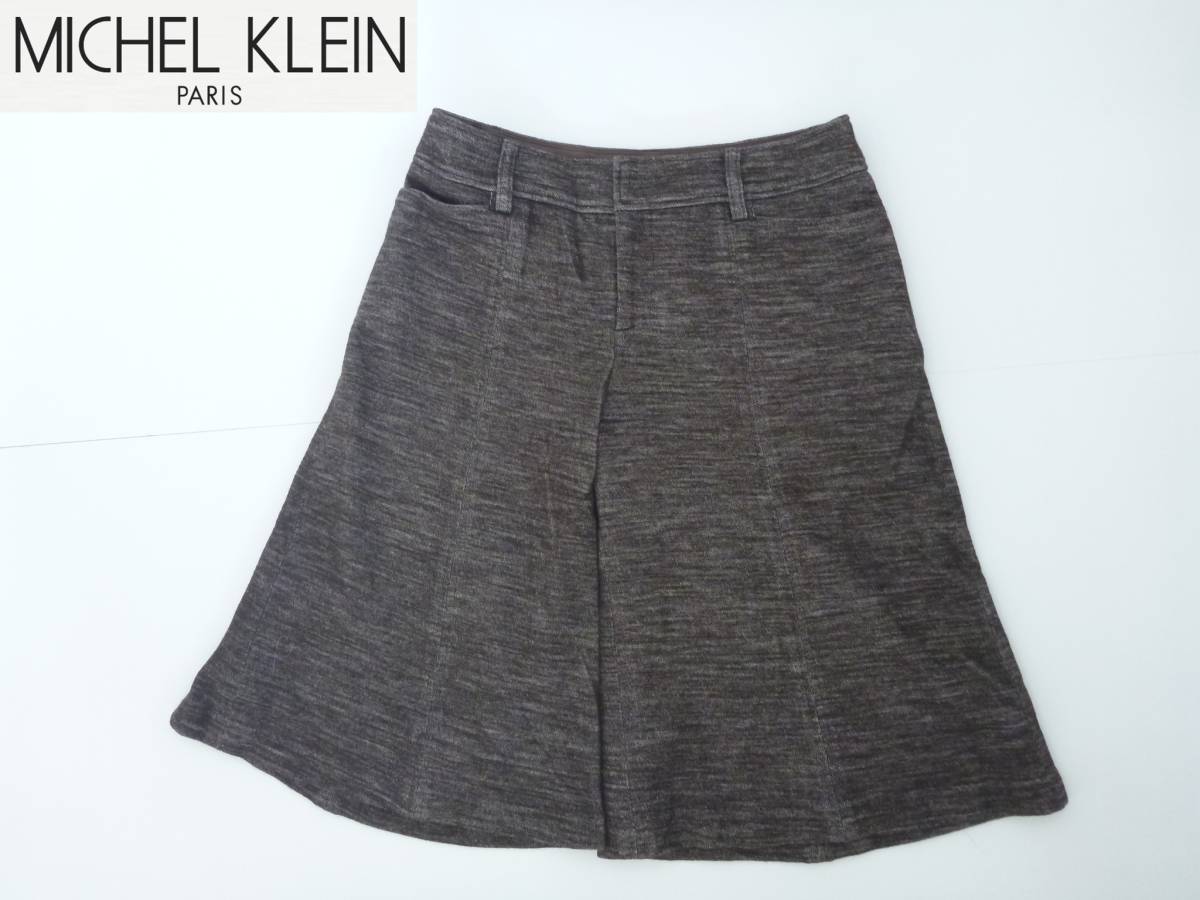 1.6万 MICHEL KLEIN ミッシェルクラン ★茶系 キュロット 36 S相当拍卖