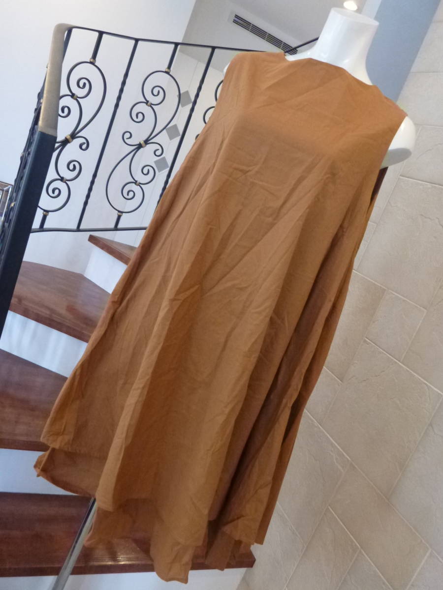 美品 void ★黄土色 シャツ ワンピース M L拍卖