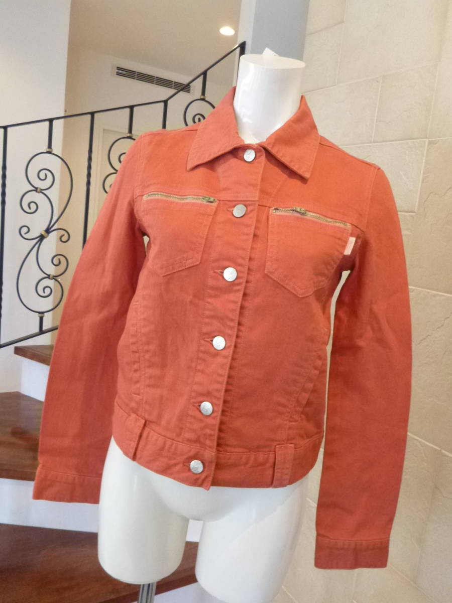 2.3万 新品 バービー(Barbie) ★デニムジャケット 日本製 S相当拍卖