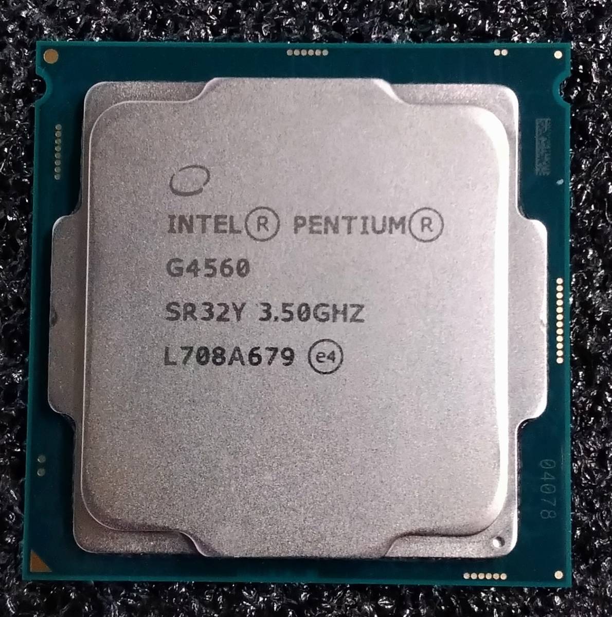 【中古】Intel Pentium Dual-Core G4560 Kaby Lake LGA1151拍卖