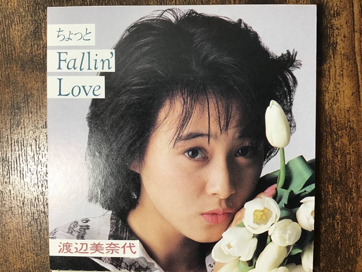 8thシングル★渡辺美奈代『ちょっとFallin'Love/ほめてよ HOLD ME TIGHT』CD【廃盤】おニャン子クラブ矢島愛弥.矢島名月拍卖