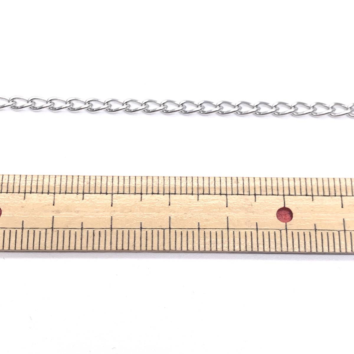 S070-S 鉛&ニッケルフリー 喜平チェーン シルバー 5mm×3mm 2メートル拍卖