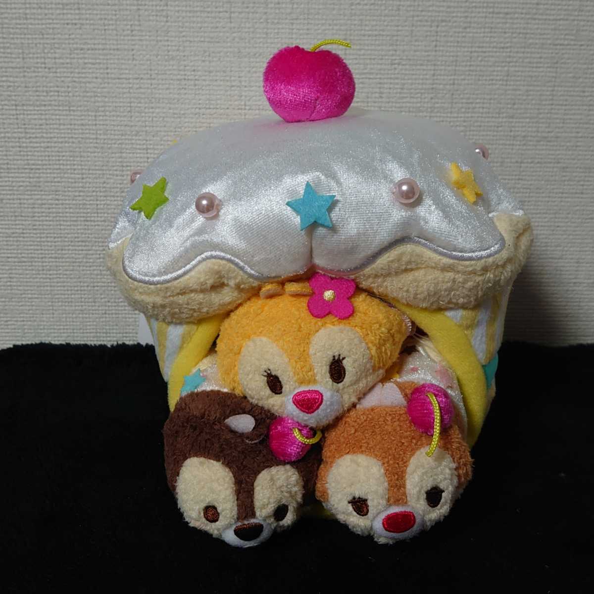 ディズニーストア ツムツム バレンタイン クラリス チップ デール タグ付き 即決です拍卖