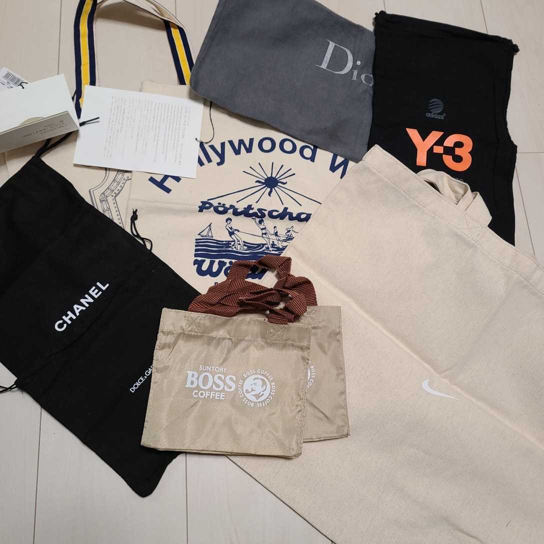 ドルガバ シャネル ディオール アディダス Y-3 DOLCE&GABBANA Dior NIKE ナイキ CHANEL トートバッグ Y3 BOSS エコバッグ 小物入れ拍卖