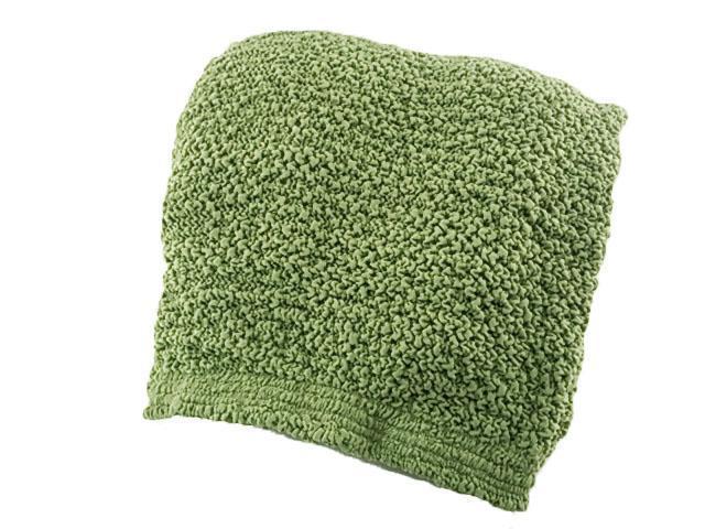 肘あり ソファーカバー ポコポコ素材 超ストレッチ 綿混 ジャカード織り LL3人掛けワイド パウダーグリーン拍卖