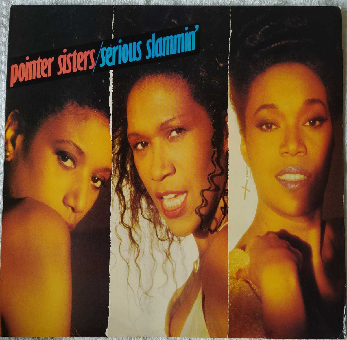 usLP Pointer sisters //serious slammin” 1988年発売 歌詞付きスリーブ拍卖
