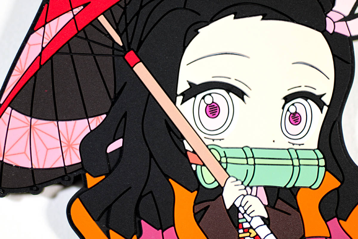 鬼滅の刃 竈門禰豆子 ぺたん娘トレーディングラバーストラップ -和傘-拍卖