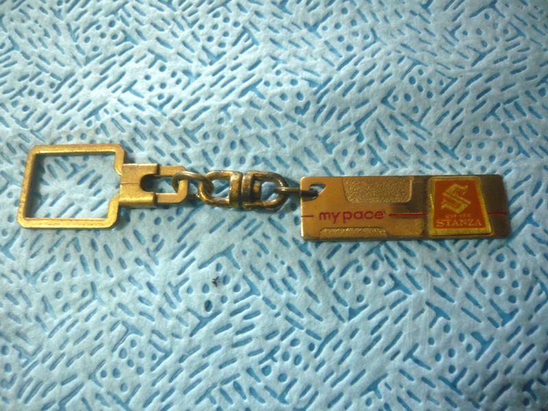 ★【STANZA】当時物 旧車 日産スタンザ キーホルダー キーリング拍卖