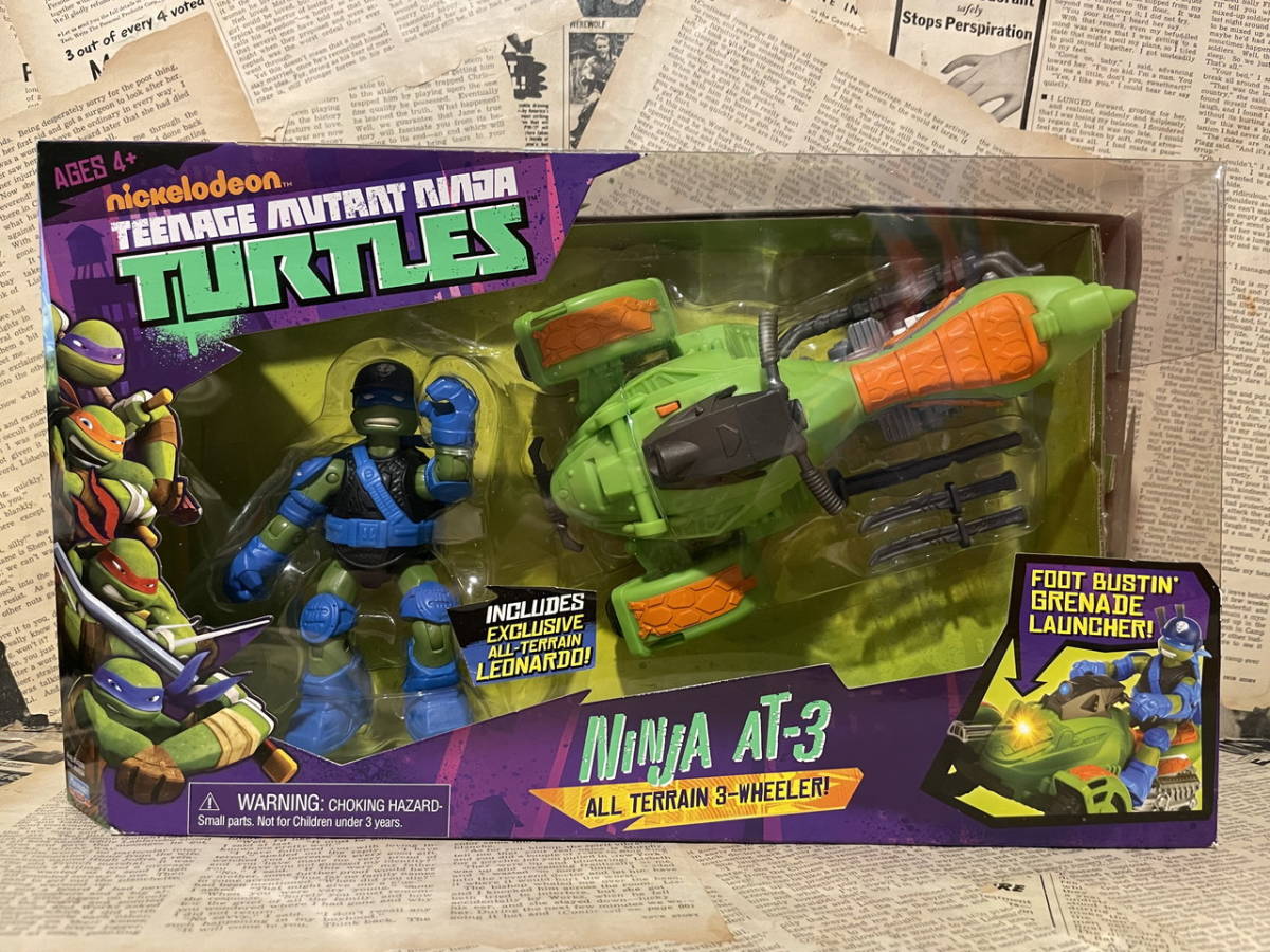 ☆TMNT/タートルズ/アクションフィギュア/ビーグルセット②ニコロデオン版/即決USAレア未開封☆拍卖