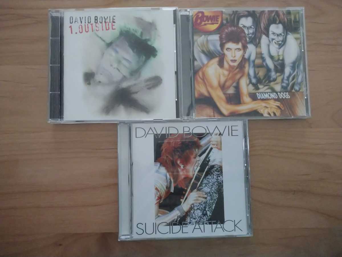 ★David Bowie★ダイアモンドの犬 Diamond Dogs★Suicide Attack Tokyo 1973★The Nathan Adler Diaries 国内盤★3CD★中古品★中古店購入拍卖