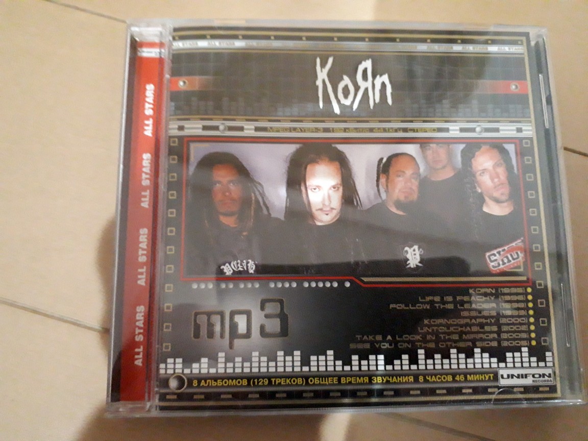 『コーン(Korn、KoЯn、KoRn)』 ロシア盤MP3CD 1CD拍卖