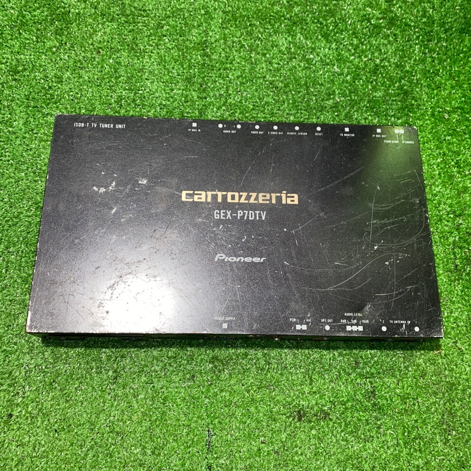 カロッツェリア パイオニア 地上デジタル テレビチューナー GEX-P7DTV 本体のみ 現状品拍卖