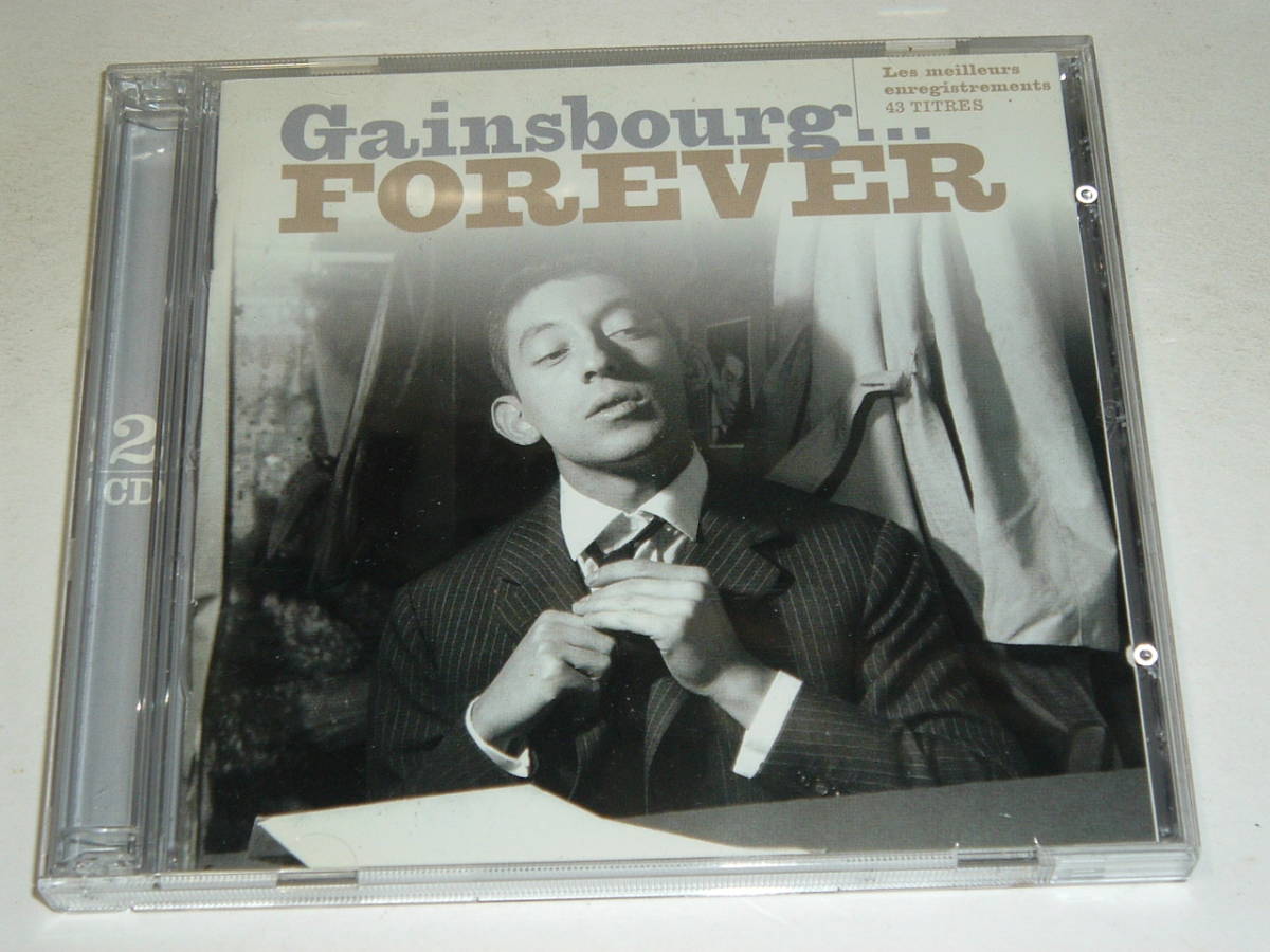 2CD★BEST43★SERGE GAINSBOURG/FOREVER★フレンチポップス拍卖