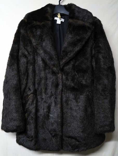 ◆H&M◆フェイクファーコート ブラウン◆拍卖